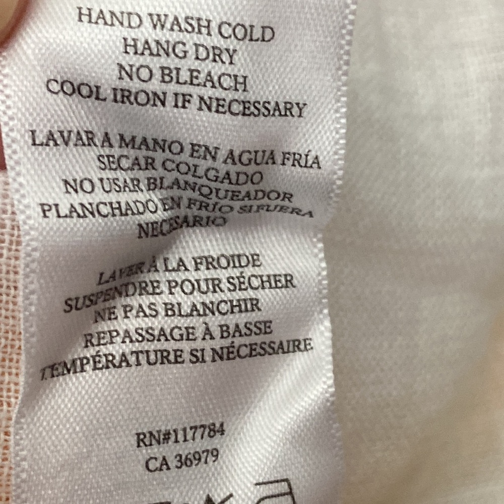 Rails Linen Blend Button Short Sleeve Fruits Prin… - image 6